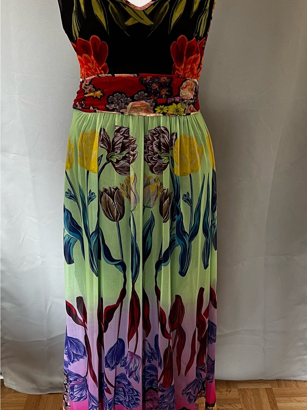Desigual Floral Maxi Dress